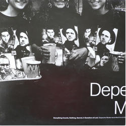 Depeche Mode Everything Counts, Nothing, Sacred, A Question Of Lust Vinyl 12" USED