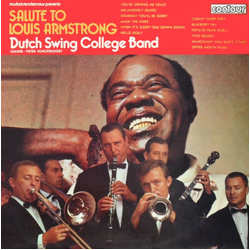 The Dutch Swing College Band Salute To Louis Armstrong Vinyl LP USED