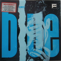 Elvis Costello & The Attractions Almost Blue Vinyl LP USED