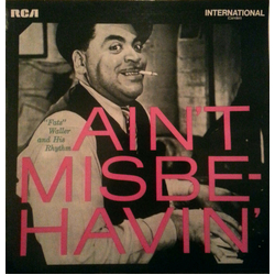 Fats Waller & His Rhythm Ain't Misbehavin' Vinyl LP USED