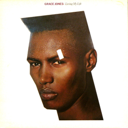 Grace Jones Living My Life Vinyl LP USED