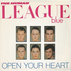 The Human League Open Your Heart Vinyl 7" USED
