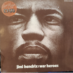 Jimi Hendrix War Heroes Vinyl LP USED
