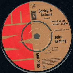 John Keating Spring & Autumn Vinyl 7" USED