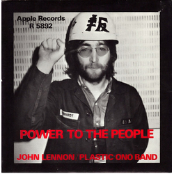 John Lennon / The Plastic Ono Band Power To The People Vinyl 7" USED