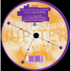 Jupiter Sunrise Vinyl 12" USED