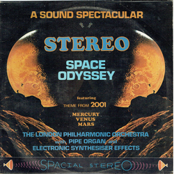 London Philharmonic Orchestra A Sound Spectacular Stereo Space Odyssey Vinyl LP USED