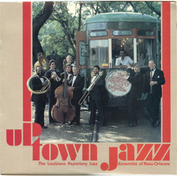 The Louisiana Repertory Jazz Ensemble Uptown Jazz Vinyl LP USED