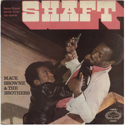 Mack Browne & The Brothers Isaac Hayes' Music From The Movie Shaft Vinyl LP USED