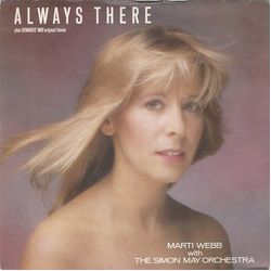 Marti Webb / The Simon May Orchestra Always There Vinyl 7" USED