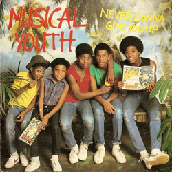 Musical Youth Never Gonna Give You Up Vinyl 7" USED