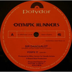 Olympic Runners Sir Dancealot Vinyl 12" USED
