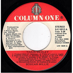 Boxcar Willie Train Medley USED VINYL 7INCH 45 RPM