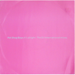 Pet Shop Boys It's Alright (The DJ International Mixes) Vinyl 12" USED