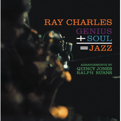 Ray Charles Genius + Soul = Jazz Vinyl LP USED