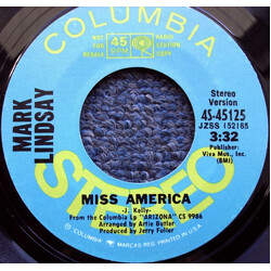 Mark Lindsay Miss America USED VINYL 7INCH 45 RPM PROMO STYRENE STEREO MONO