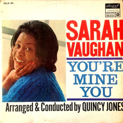 Sarah Vaughan You're Mine You Vinyl LP USED