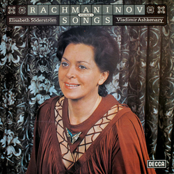 Sergei Rachmaninoff / Elisabeth Söderström / Vladimir Ashkenazy Rachmaninov Songs - Volume 3 Vinyl LP USED