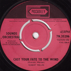Sounds Orchestral Cast Your Fate To The Wind Vinyl 7" USED