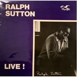 Ralph Sutton (2) Live! Vinyl LP USED