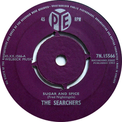 The Searchers Sugar And Spice Vinyl 7" USED