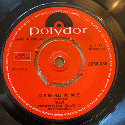 Slade Cum On Feel The Noize Vinyl 7" USED