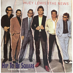 Huey Lewis & The News Hip To Be Square Vinyl 12" USED