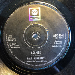 Paul Humphrey Cochise Vinyl 7" USED