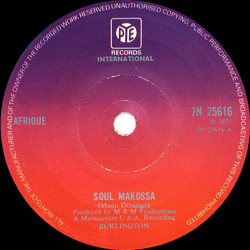 Afrique Soul Makossa Vinyl 7" USED