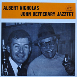 Albert Nicholas / John Defferary Albert Nicholas — John Defferary Jazztet Vinyl LP USED