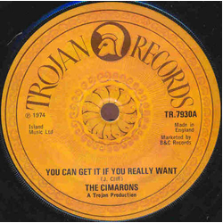 The Cimarons You Can Get It If You Really Want Vinyl 7" USED