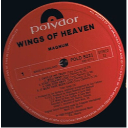 Magnum (3) Wings Of Heaven Vinyl LP USED