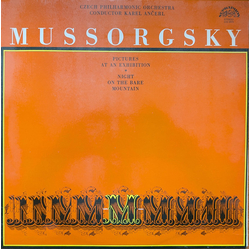 Modest Mussorgsky / The Czech Philharmonic Orchestra / Karel Ančerl Pictures At An Exhibition / Night On The Bare Mountain Vinyl LP USED