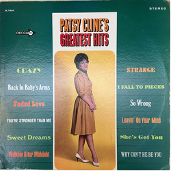 Patsy Cline Greatest Hits Vinyl LP USED
