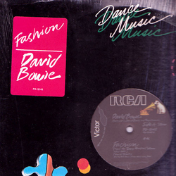 David Bowie Fashion / Scream Like A Baby Vinyl 12" USED