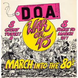 D.O.A. (2) War On 45 Vinyl 12" USED