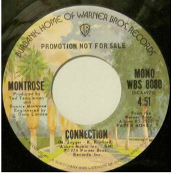 Montrose (2) Connection USED VINYL 7INCH 45 RPM PROMO STEREO MONO