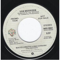 Van Morrison Wavelength USED VINYL 7INCH 45 RPM PROMO STEREO