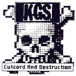 KGS (2) Cutcord And Destruction Vinyl 7" USED