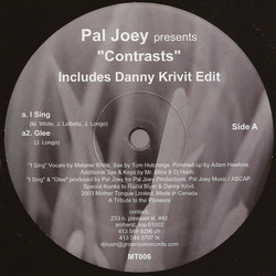 Pal Joey / Contrasts (2) I Sing / Glee Vinyl 12" USED
