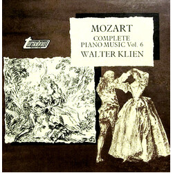 Wolfgang Amadeus Mozart / Walter Klien Complete Piano Music Vol. 6 Vinyl LP USED