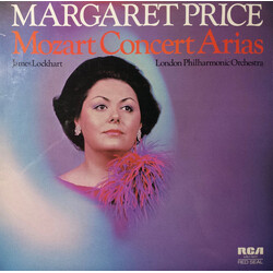 Margaret Price / James Lockhart / The London Philharmonic Orchestra Mozart Concert Arias Vinyl LP USED
