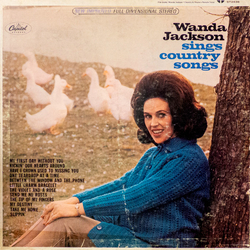 Wanda Jackson Wanda Jackson Sings Country Songs Vinyl LP USED