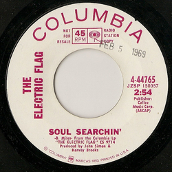 The Electric Flag Soul Searchin' / Sunny Vinyl 7" USED