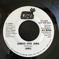 Jamul Sunrise Over Jamul Vinyl 7" USED