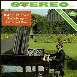Rafael Puyana The Golden Age Of Harpsichord Music Vinyl LP USED