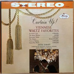 Antal Dorati / Minneapolis Symphony Orchestra / Philharmonia Hungarica Curtain Up! Viennese Waltz Favorites Vinyl LP USED