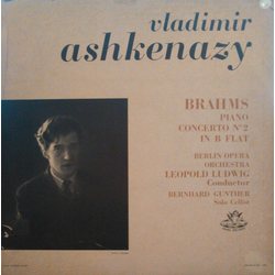 Johannes Brahms / Vladimir Ashkenazy / Leopold Ludwig / Orchester Der Deutschen Oper Berlin Piano Concerto No. 2 In B Flat Major Vinyl LP USED