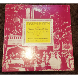 Joseph Haydn / Wiener Symphoniker / Hermann Scherchen Symphony No. 104 in D Major & Symphony No. 55 in E Flat Major (The Schoolmaster) Vinyl LP USED