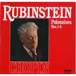Arthur Rubinstein Polonaises Nos. 1-6 Vinyl LP USED